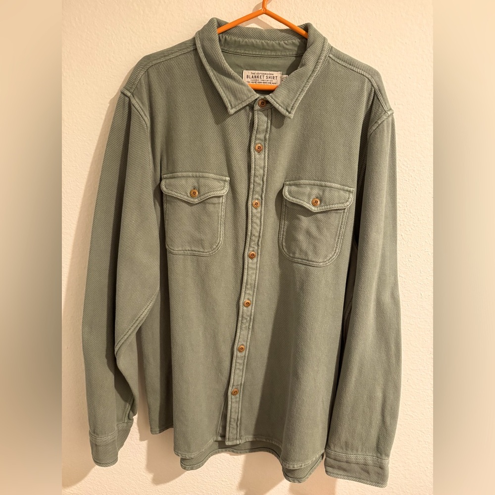 Outerknown Men's Blanket Shirt-XL